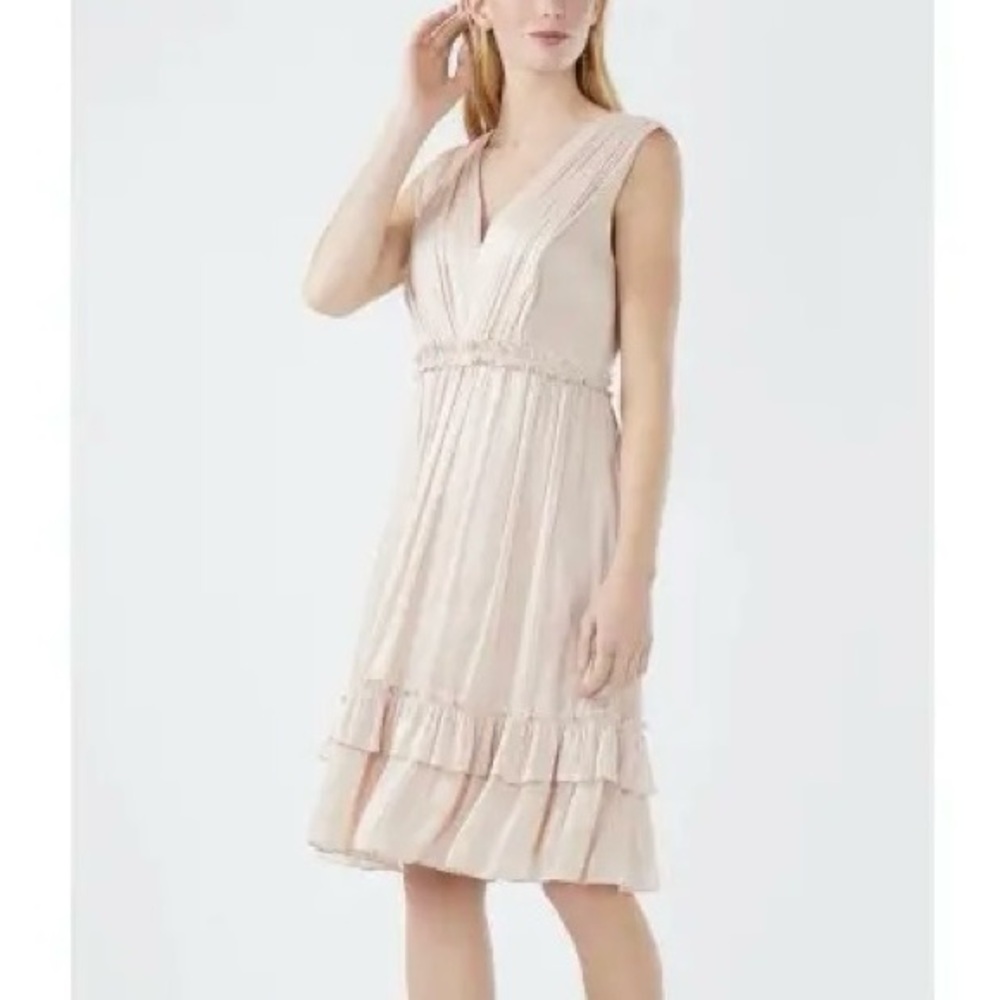 BCBGMaxAzria Everett Tiered Midi Dress